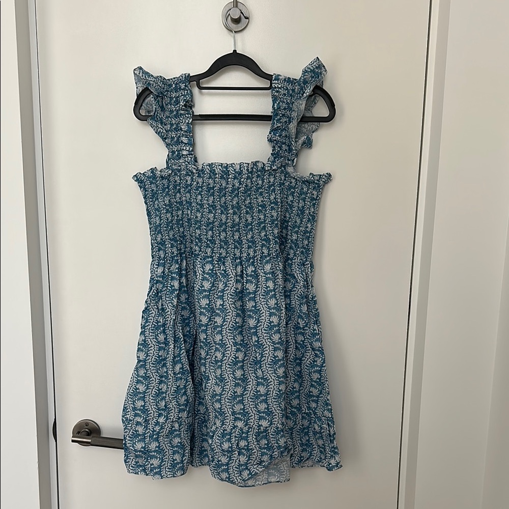 Hill House Blue and White Mini Nap Dress - Picture 5 of 5